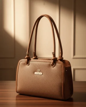 MK Design Bag- M (Light Brown)