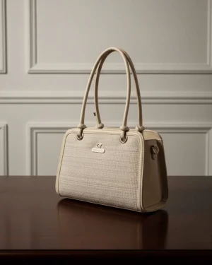 MK Design Bag- M (Off White)