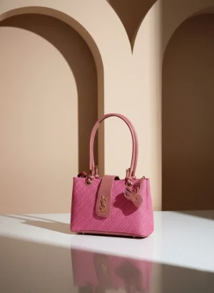 YSL CRD BAG (Deep Ross Pink )